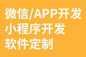 微信公眾號/小程序開發/APP開發/軟件定制