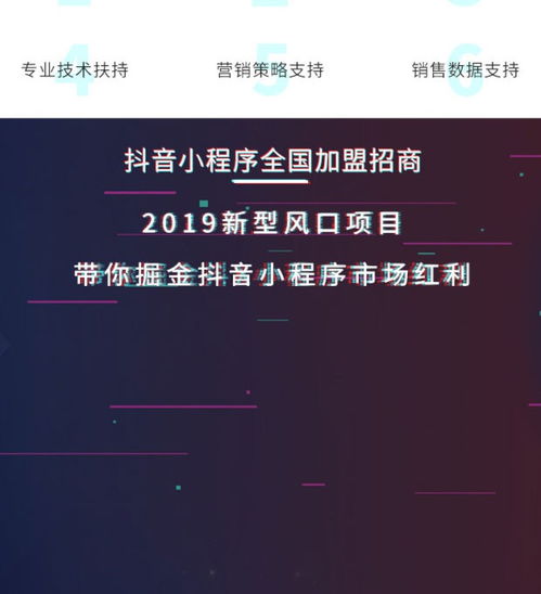 全國(guó)抖音小程序定制開發(fā)一對(duì)一售后服務(wù)小程序代理加盟五端合一